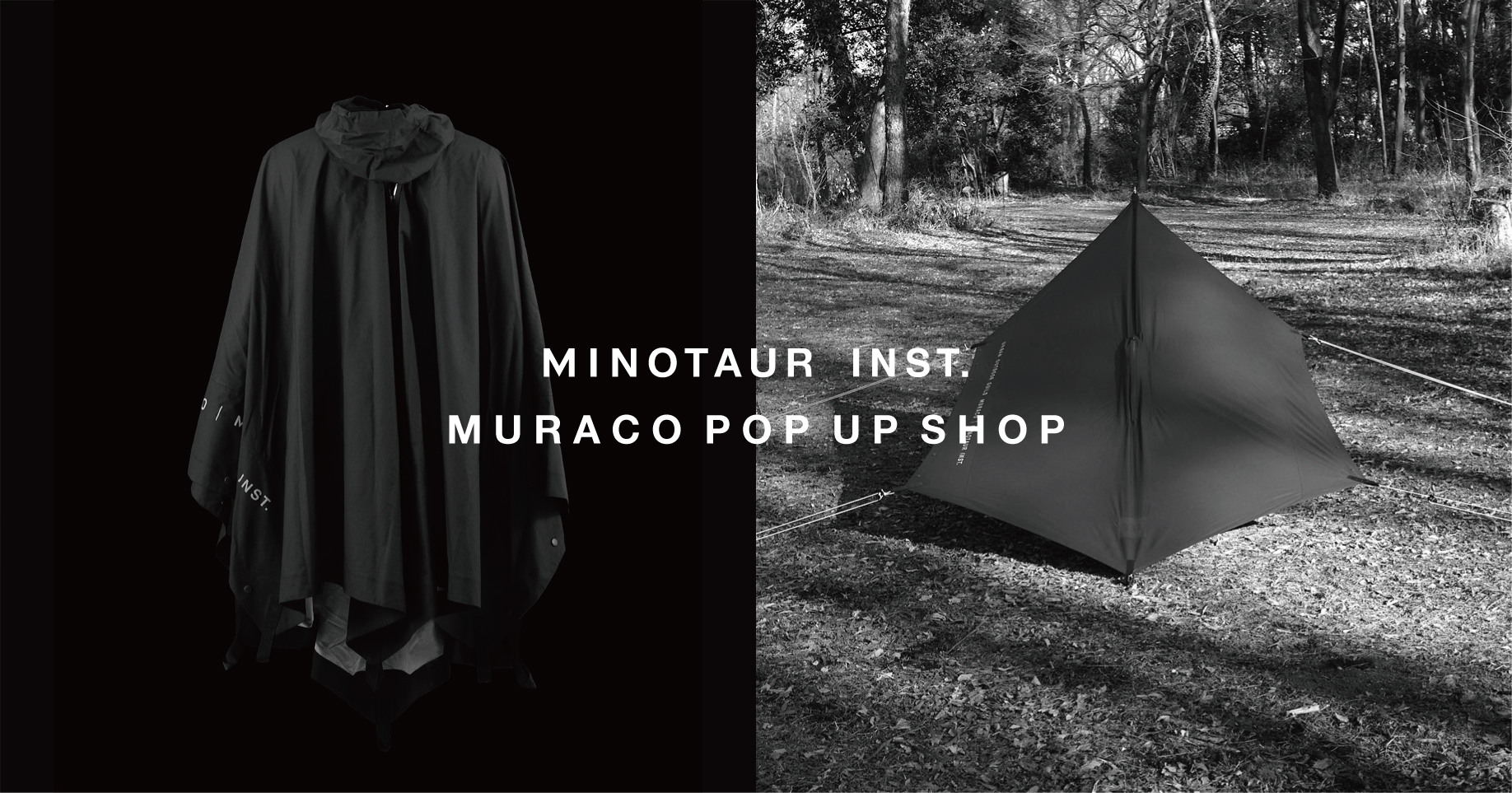 MURACO × MINOTAUR INST. TARP PONCHOサイズ